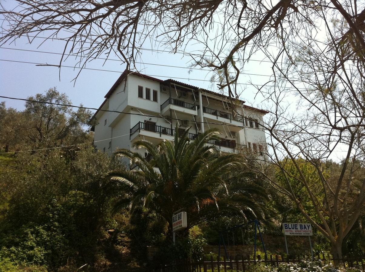 Blue Bay Hotel Milina Bagian luar foto